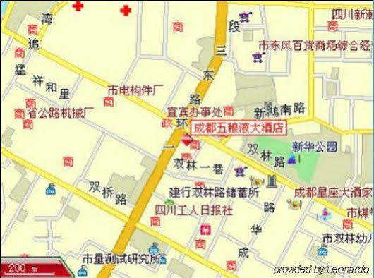 Wu Liang Ye Grand Hotel Čcheng-tu Exteriér fotografie